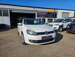 Weiß Gebraucht 2014 VW Golf Cabriolet Basis Cabrio | 8.999 € (Guter Preis)