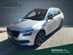 Brilliantsilber metallic met. Gebraucht 2021 Skoda Kamiq Monte Carlo SUV | 20.850 € (Fairer Preis)