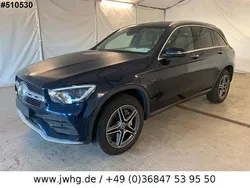 Blue metallic Gebraucht 2020 Mercedes GLC300e AMG line SUV | 34.950 € (Fairer Preis)