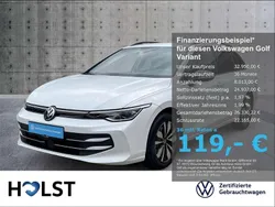 Oryxweiß perlmutteffekt Gebraucht 2024 VW Golf VIII Goal Kombi | 32.950 € (Superpreis)