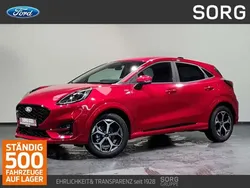 Rot, fantastic red metallic Gebraucht 2024 Ford Puma Gen-E ST-Line SUV | 25.990 €