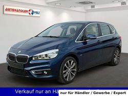 Blau Gebraucht 2017 BMW 220 Active Tourer Luxury Line Van / Kleinbus | 10.499 € (Etwas zu teuer)