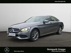 Grau Gebraucht 2017 Mercedes C200 Avantgarde Limousine | 24.990 € (Fairer Preis)