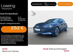 Blau Gebraucht 2024 Audi A3 Sportback Advanced Limousine | 32.689 € (Fairer Preis)