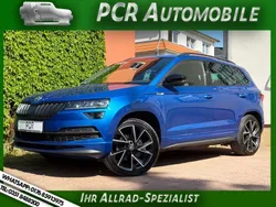 Blau Gebraucht 2019 Skoda Karoq SportLine SUV | 27.920 € (Fairer Preis)