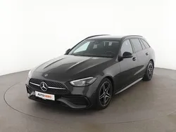 Grau Gebraucht 2023 Mercedes C180 AMG line Kombi | 36.610 € (Etwas zu teuer)