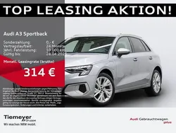Silber Gebraucht 2024 Audi A3 Sportback e-tron Advanced Limousine | 34.640 € (Teuer)