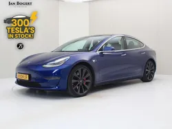 Blau Gebraucht 2020 Tesla Model 3 Performance Limousine | 22.900 € (Fairer Preis)