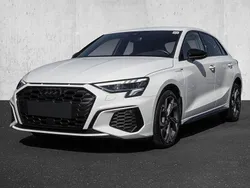 Weiss Gebraucht 2022 Audi A3 Sportback e-tron S-Line Limousine | 33.649 € (Fairer Preis)