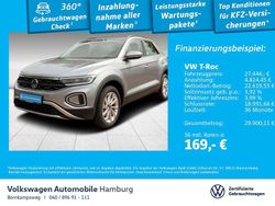 Silber Gebraucht 2024 VW T-Roc Life SUV | 27.444 € (Guter Preis)