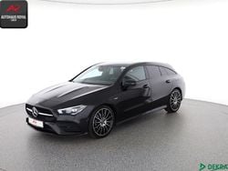 Schwarz (metallic) Gebraucht 2021 Mercedes CLA200 Shooting Brake AMG Kombi | 27.440 € (Guter Preis)