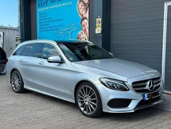 Silber Gebraucht 2016 Mercedes C220 AMG line Limousine | 18.900 € (Fairer Preis)