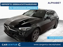 Schwarz Gebraucht 2022 Mercedes C200 AMG line Kombi | 30.795 € (Fairer Preis)