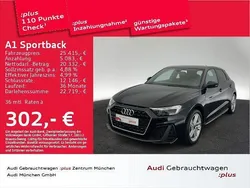 Mythosschwarz metallic Gebraucht 2022 Audi A1 Sportback S-Line Kleinwagen | 25.116 € (Fairer Preis)