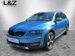 Blau Gebraucht 2014 Skoda Octavia Scout 4x4 Kombi | 15.980 € (Etwas zu teuer)