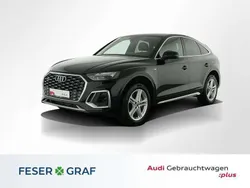Mythosschwarz metallic Gebraucht 2023 Audi Q5 Sportback S-Line SUV | 47.956 € (Guter Preis)