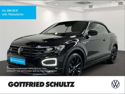 Schwarz Gebraucht 2021 VW T-Roc Cabriolet R-line Cabrio | 27.810 € (Fairer Preis)
