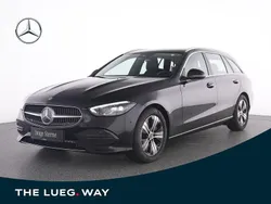 Schwarz metalliclack obsidians Gebraucht 2024 Mercedes C200 Avantgarde Kombi | 37.999 € (Fairer Preis)