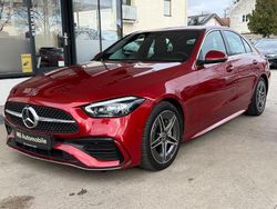 Rot Gebraucht 2022 Mercedes C200 AMG line Limousine | 33.990 € (Fairer Preis)