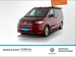 Fortanarot metallic Gebraucht 2024 VW California Beach Van | 73.666 € (Teuer)