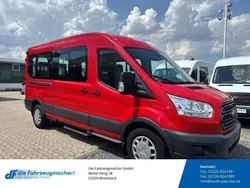 Rot Gebraucht 2016 Ford Transit Trend Kombi | 15.988 € (Etwas zu teuer)