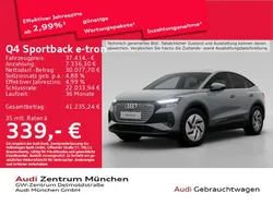 Kieselgrau Gebraucht 2022 Audi Q4 e-tron SUV | 37.414 € (Etwas zu teuer)
