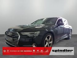 Schwarz (mythosschwarz metallic) Gebraucht 2022 Audi A6 S-Line Kombi | 41.281 € (Fairer Preis)
