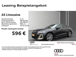 Schwarz Neu 2025 Audi A5 S-Line Coupé | 54.610 € (Fairer Preis)