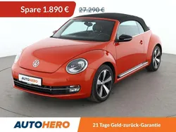 Orange Gebraucht 2016 VW Beetle Exclusive Cabrio | 25.400 € (Fairer Preis)