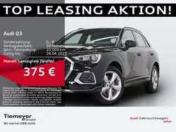 Mythosschwarz metallic Gebraucht 2024 Audi Q3 Advanced Plus SUV | 45.280 € (Teuer)