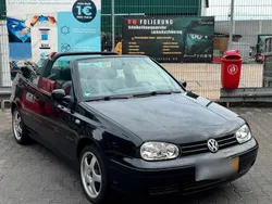 Schwarz Gebraucht 2000 VW Golf Cabriolet Cabrio | 2.000 € (Guter Preis)