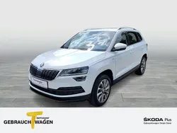 Weiß Gebraucht 2021 Skoda Karoq Clever SUV | 21.370 € (Fairer Preis)