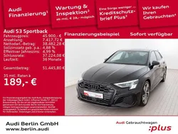 Mythosschwarz metallic Gebraucht 2023 Audi S3 Ambiente Limousine | 45.900 € (Etwas zu teuer)