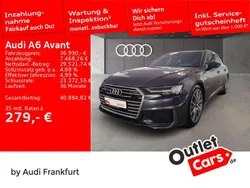 Daytonagrau perleffekt/daytona Gebraucht 2022 Audi A6 Sport Kombi | 35.850 € (Superpreis)