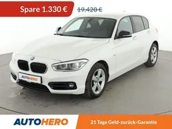 Weiß Gebraucht 2018 BMW 120 Sport Line Kleinwagen | 17.590 € (Guter Preis)