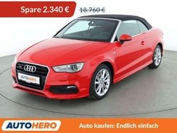 Brillantrot Gebraucht 2016 Audi A3 Cabriolet Attraction Cabrio | 16.420 € (Guter Preis)