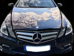 Schwarz Gebraucht 2010 Mercedes E250 AMG line Cabrio | 17.300 € (Fairer Preis)