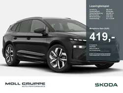 Schwarz Neu 2025 Skoda Enyaq iV SportLine SUV | 53.490 € (Fairer Preis)