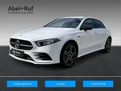 Weiß Gebraucht 2021 Mercedes A250 AMG Limousine | 24.779 € (Superpreis)
