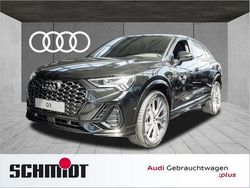 Mythosschwarz metallic Gebraucht 2025 Audi Q3 Sportback S-Line SUV | 54.750 €