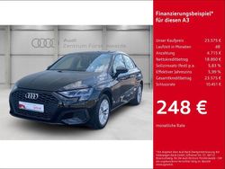 Schwarz Gebraucht 2022 Audi A3 Advanced Limousine | 23.575 € (Guter Preis)