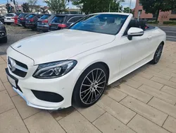 Weiß Gebraucht 2017 Mercedes C180 AMG line Cabrio | 27.950 € (Etwas zu teuer)