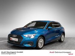 Atollblau metallic Gebraucht 2023 Audi A3 Sportback e-tron Ambiente Kleinwagen | 30.940 € (Teuer)