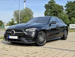 Schwarz Gebraucht 2022 Mercedes C300e AMG line Limousine | 44.000 €