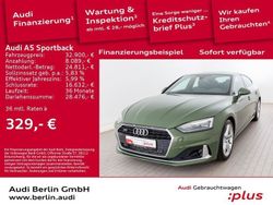 Distriktgrün metallic Gebraucht 2021 Audi A5 Sportback Advanced Kleinwagen | 32.900 € (Fairer Preis)