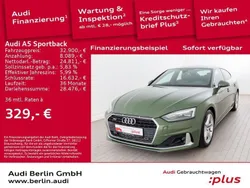 Distriktgrün metallic Gebraucht 2021 Audi A5 Sportback Advanced Limousine | 32.900 € (Fairer Preis)