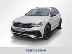 Oryxweiß perlmutteffekt Gebraucht 2021 VW Tiguan R-line SUV | 31.440 € (Guter Preis)