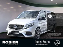 Silber / brillantsilber Gebraucht 2021 Mercedes V300 Avantgarde Edition Van / Kleinbus | 61.450 € (Etwas zu teuer)