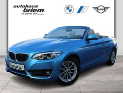 Blau Gebraucht 2018 BMW 220 Sport Line Cabrio | 22.290 € (Etwas zu teuer)