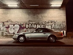 Silber Gebraucht 1996 Mercedes SL320 Classic Cabrio | 15.900 € (Superpreis)